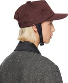 Maison Margiela Burgundy Riding Cap
