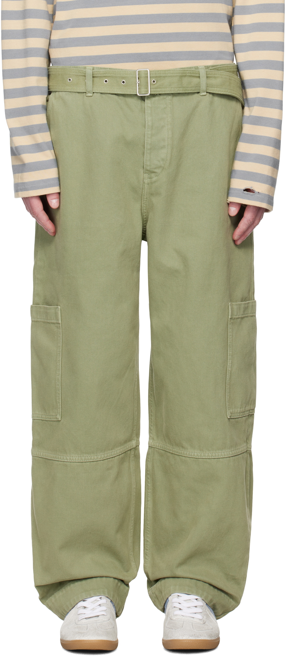 【MAISON MINED】24SS★ DISTRICT UTILITY PANTS 메종미네드 LAST PIECE - DISTRICT UTILITY PANTS BEIGE