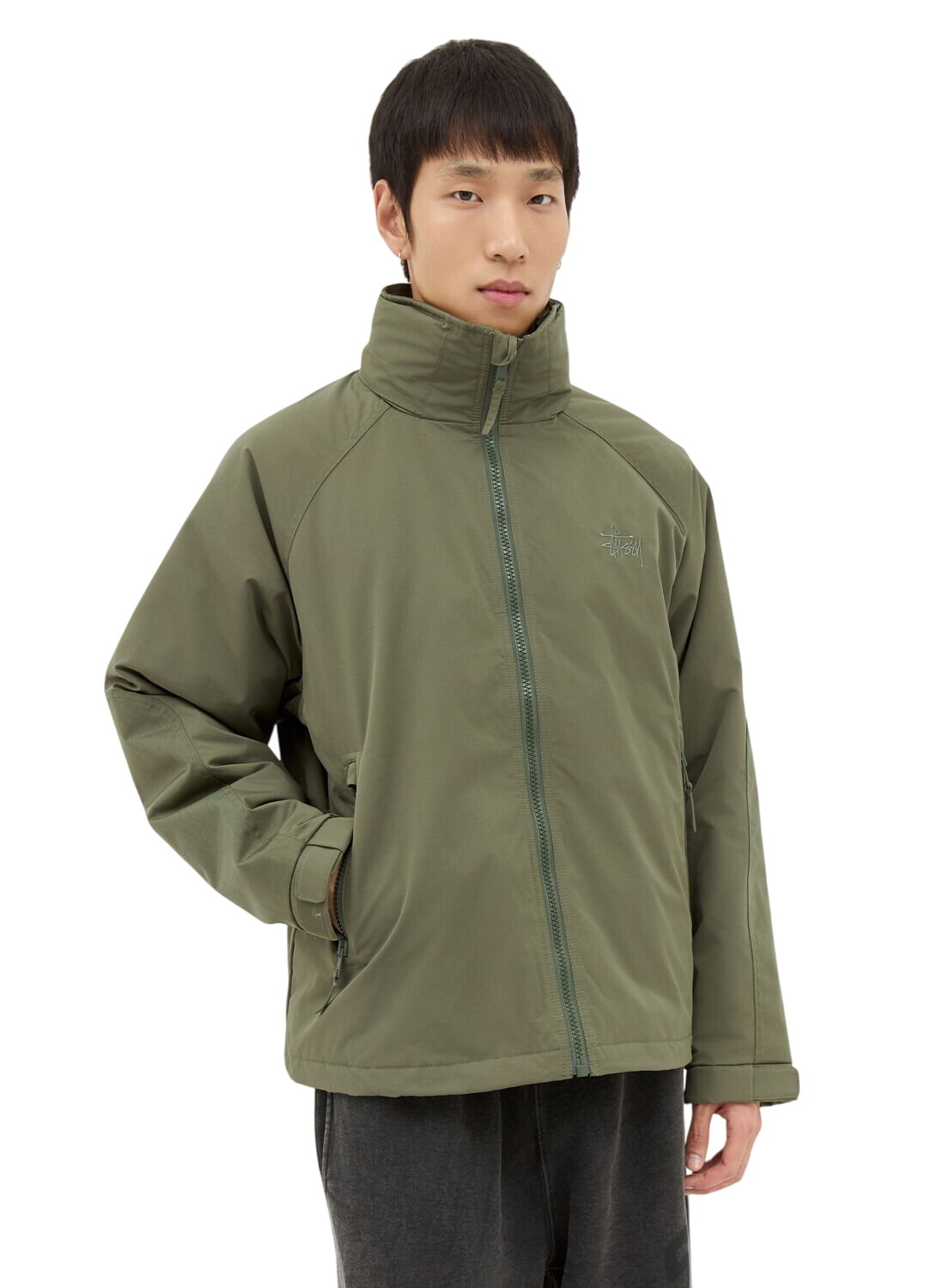 Stussy Black Canvas Chore Jacket Stussy