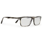 TOM FORD - Square-Frame Acetate Optical Glasses - Gray