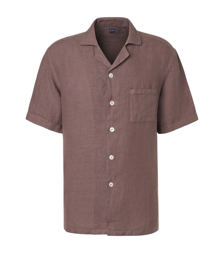 Photo: Fedeli Linen bowling shirt