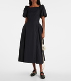Simone Rocha Buckle Ballerina leather ballet flats