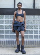 GREG ROSS Raw Cut Bra Top