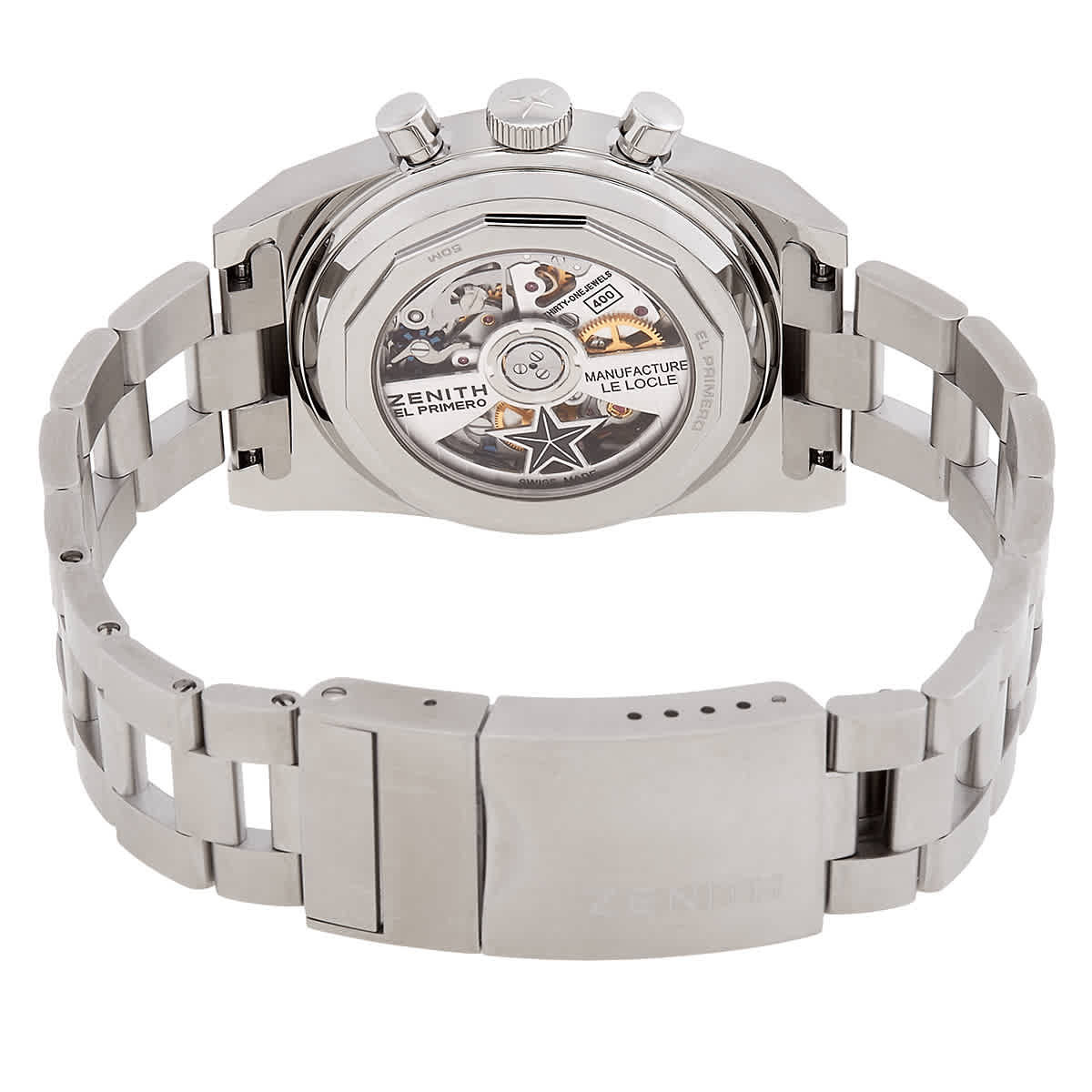 Zenith Chronomaster Revival El Primero A3817 Chronograph Automatic White Dial Mens Watch 03.A384.400/3817.M3817