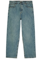 Wax London Felix Loose Straight-leg Jeans Mid Blu