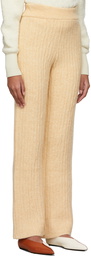 Nanushka Beige Wool Shad Lounge Pants