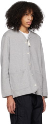 Comme des Garçons Homme Gray Zip Cardigan