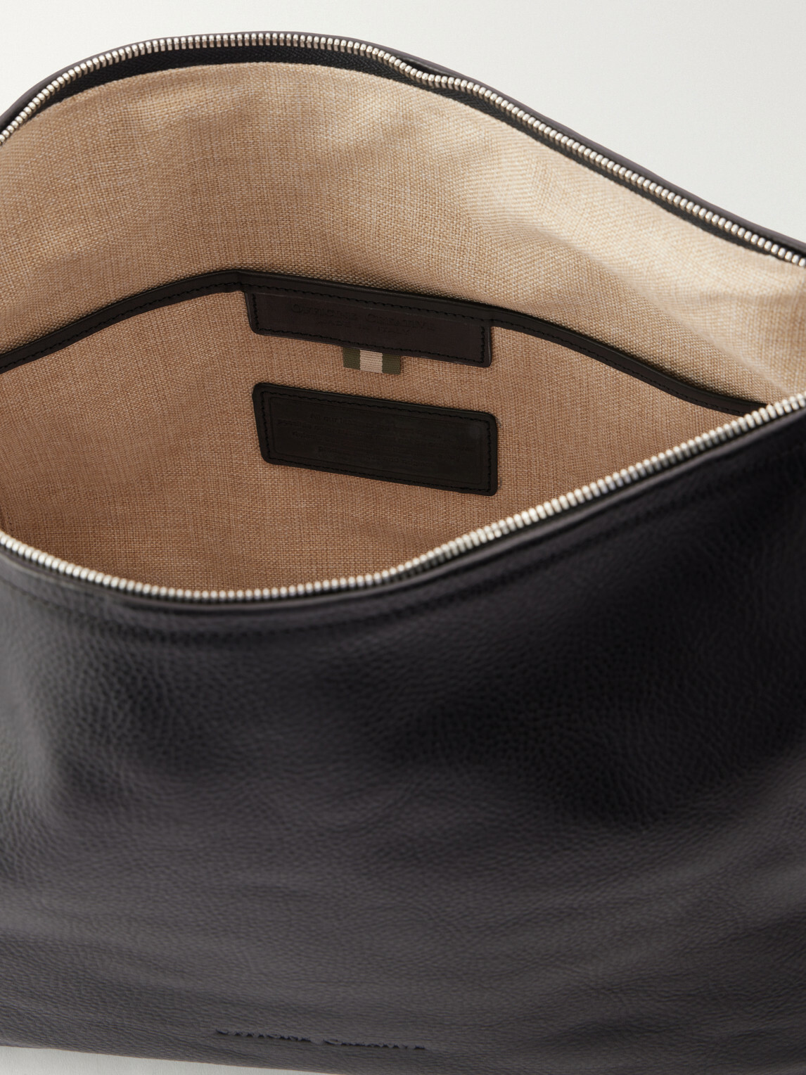 Officine Creative - Maderna Full-Grain Leather Messenger Bag - Black