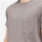 Serge DeNimes Men's Cross Necklace in Sterling Silver