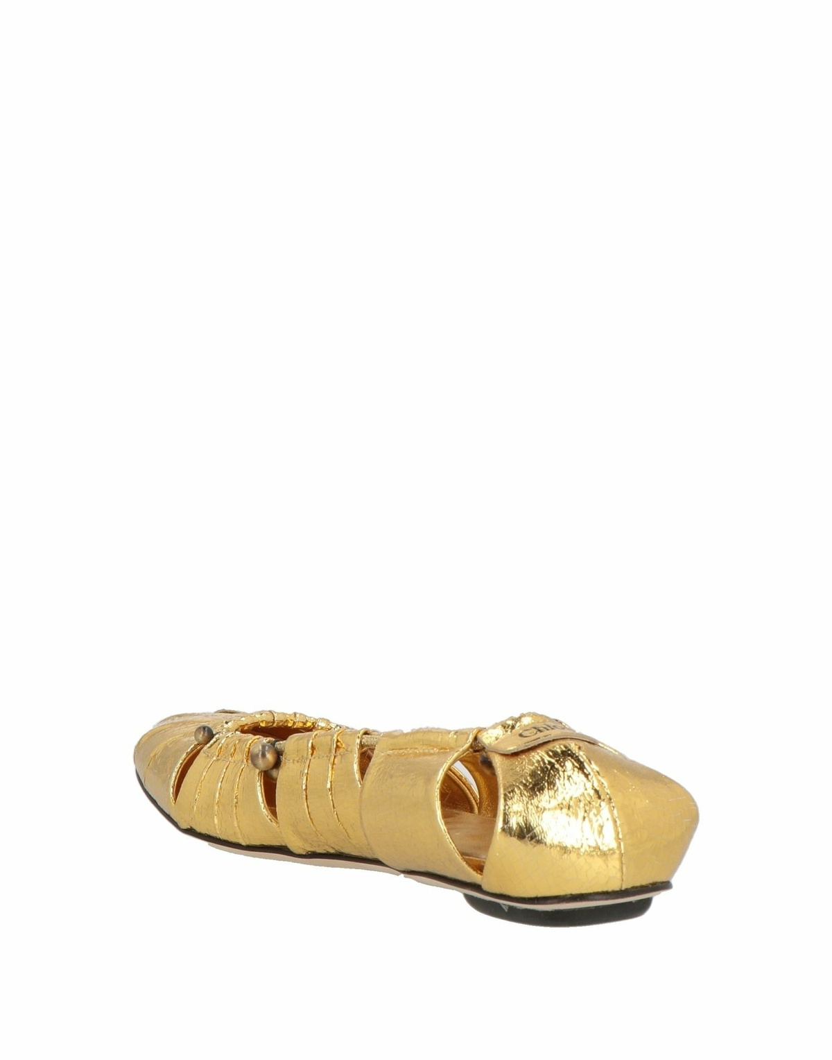 Chloé Womens Ballet flats in Gold