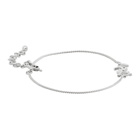 Saint Laurent Silver Monogram Bracelet