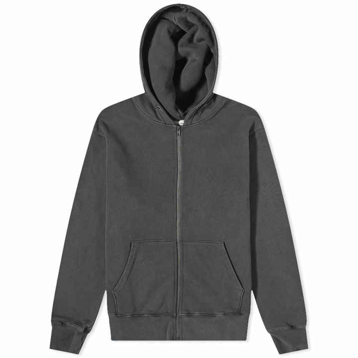 Photo: Joah Brown Women's Empire Zip Hoodie in Washed Black