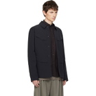 Veilance Black Field Softshell Jacket