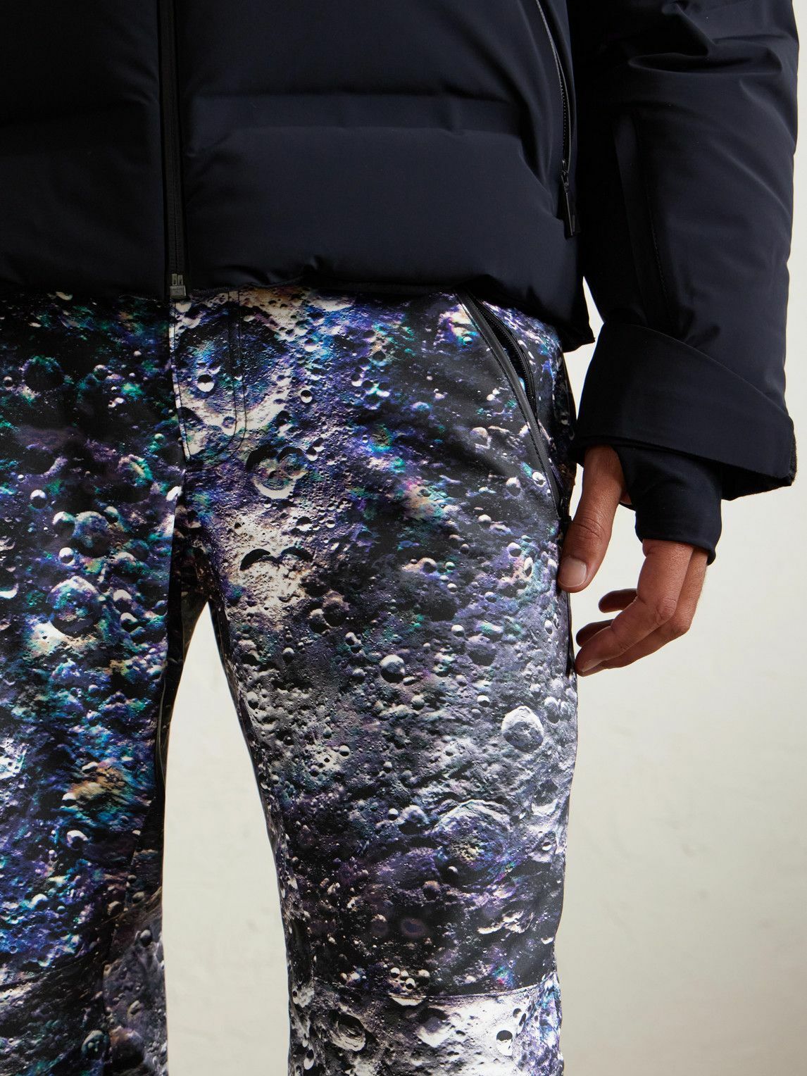 Aztech Mountain - Matthew Day Jackson Straight-leg Padded Printed Ski Pants - Blue