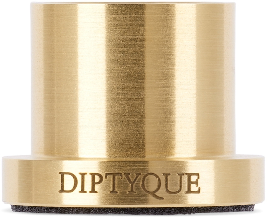 diptyque Gold Brass Candle Holder Diptyque