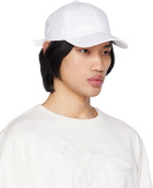 Maison Kitsuné White Seasonal Fox Head Cap