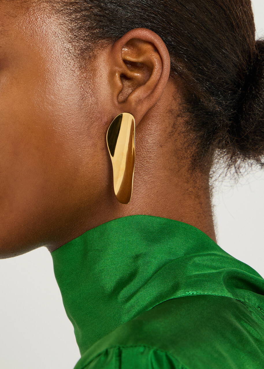 Agmes Max 18kt Gold Vermeil Drop Earrings - One Size