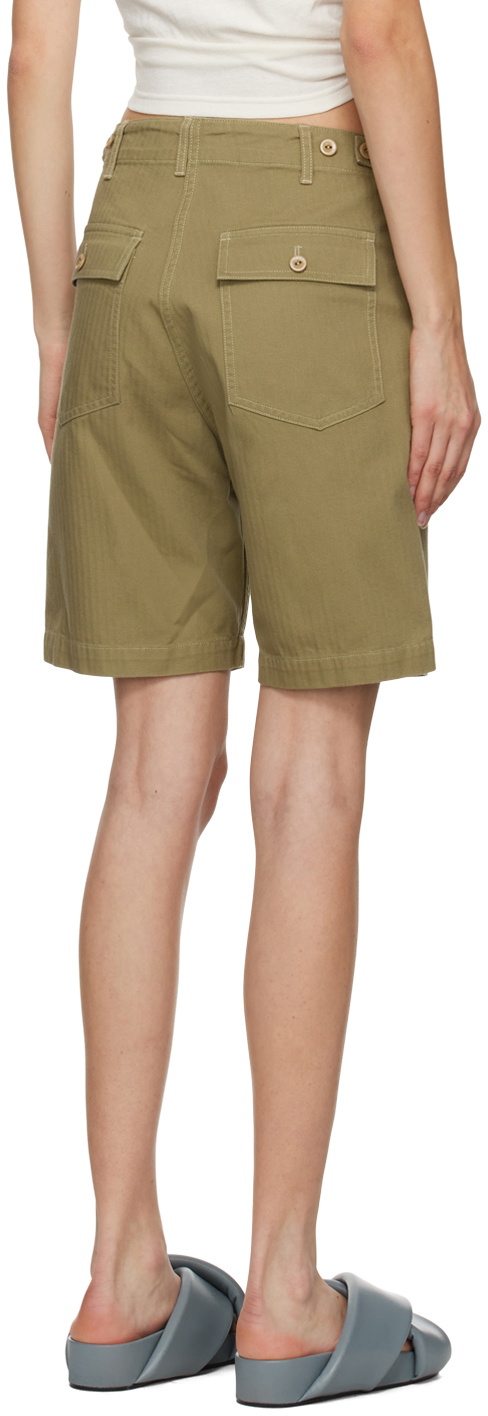 Nothing Written Khaki Worker Shorts