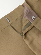 TOM FORD - Straight-Leg Twill Trousers - Green