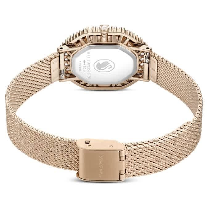 Swarovski Matrix Quartz Crystal Silver Dial Ladies Watch 5732501