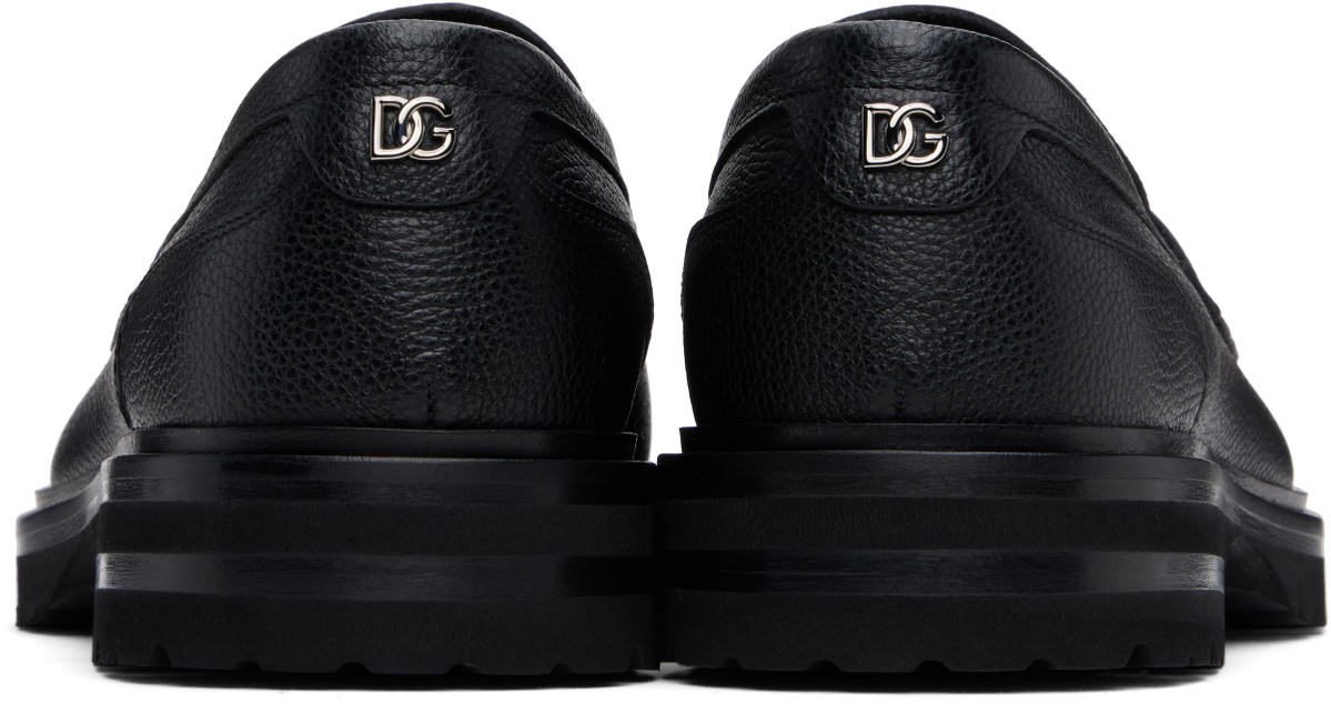 Dolce&Gabbana Black Altavilla Formale Loafers