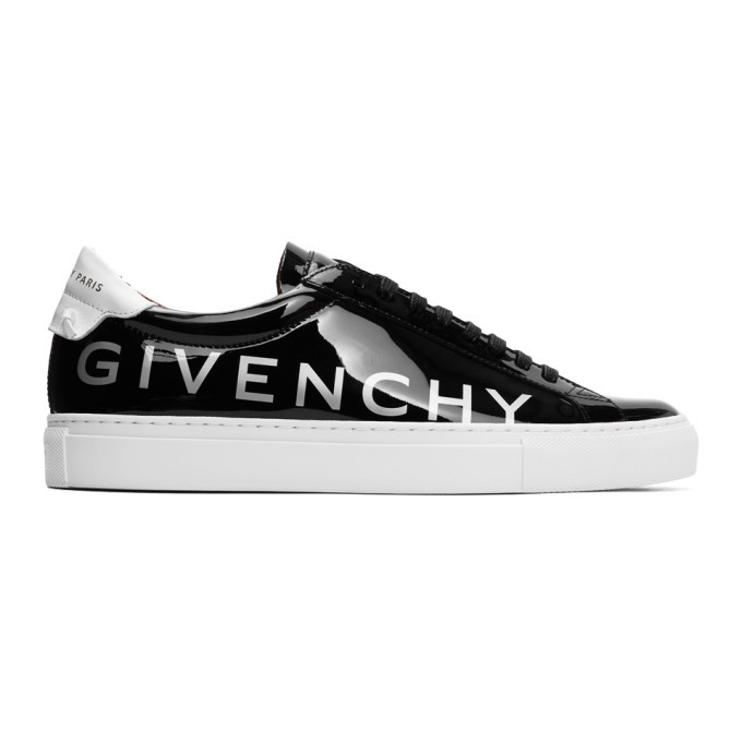 Givenchy Black Patent Urban Knots Sneakers