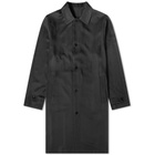 Jil Sander Tipton Logo Viscose Coat