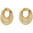ALAÏA Small Spiral Hoop Earrings