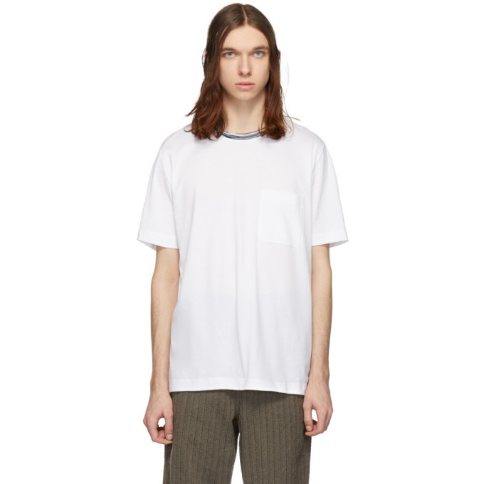 Photo: Missoni White Pocket T-Shirt