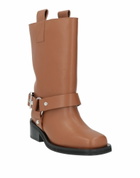 Ganni Womens Ankle boots Tan