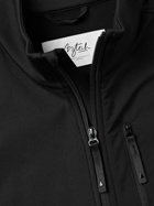Aztech Mountain - Panelled Stretch-Jersey and Ripstop Gilet - Black