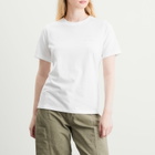 Arc'teryx Women's Emblem Short Sleeve T-shirt in White Light