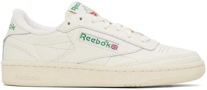 Photo: Reebok Classics Off-White Club C 85 Vintage Sneakers