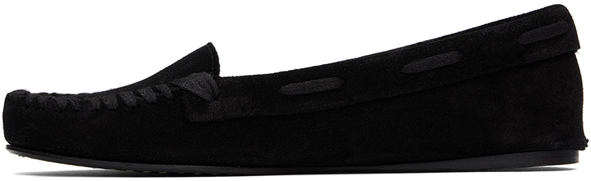 【いつでも特別感】THE ROW Mabel Moc ローファー The Row MABEL ローファー - Black | FWRD