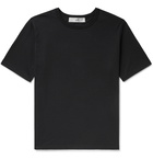 SÉFR - Luca Cotton-Blend Jersey T-shirt - Black