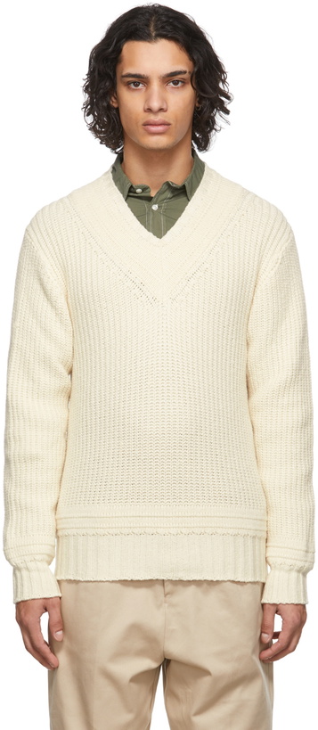 Photo: Officine Générale Off-White Gino Sweater