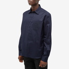 Loewe Men's Anagram Pocket Shirt in Midnight Blue