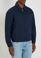 Frame Seersucker Jacket Navy