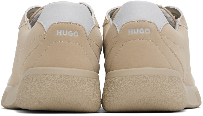 Hugo Beige Cupsole Logo Detail Sneakers Hugo Boss Hugo Beige Cupsole Logo Detail Sneakers Hugo Boss