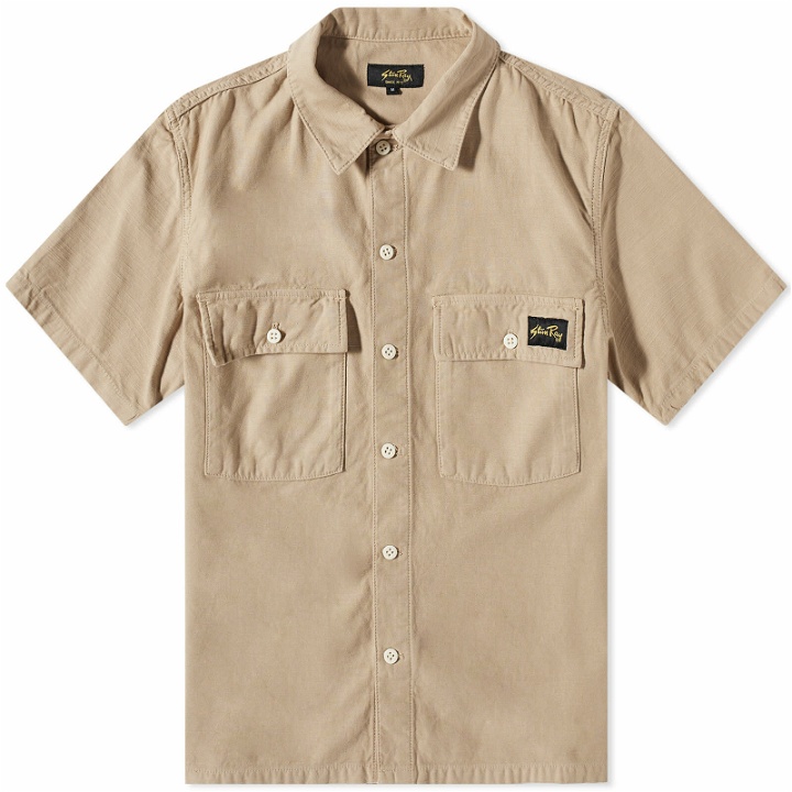 Photo: Stan Ray Men's CPO Short Sleeve Shirt in Khaki