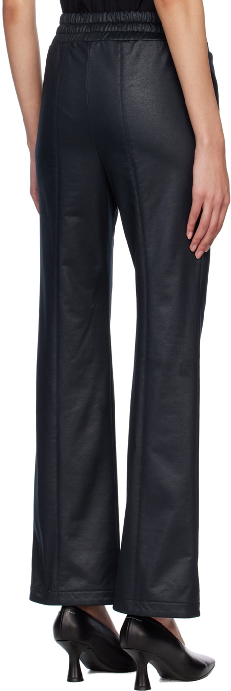 Mame Kurogouchi Black Coated Lounge Pants