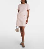 Valentino VLogo tweed minidress