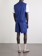Brunello Cucinelli - Logo-Appliquéd Tech-Shell Gilet - Blue