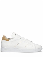 KITON - Leather Low Top Sneakers