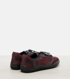 Prada Speedrock leather-trimmed sneakers