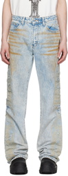 Who Decides War Blue Mechanic Signature Jeans
