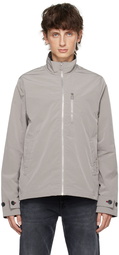 PS by Paul Smith Gray Zip Jacket