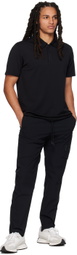 Reigning Champ Black Raglan Polo