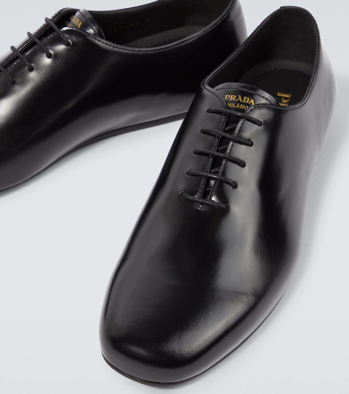 Prada Brushed leather Oxford shoes Prada