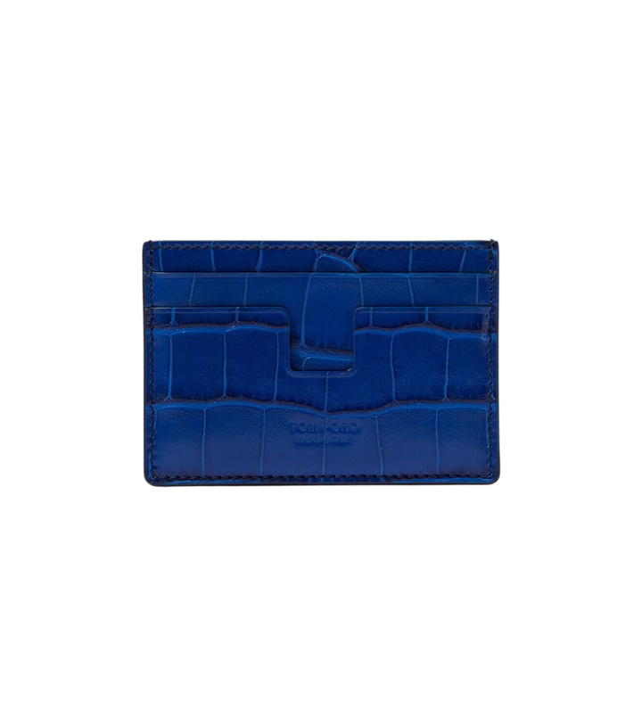 Photo: Tom Ford Leopard-print leather card holder